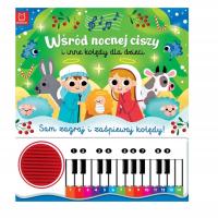 kolędy dla dzieci Sam zagraj i zaśpiewaj grająca książka z pianinkiem