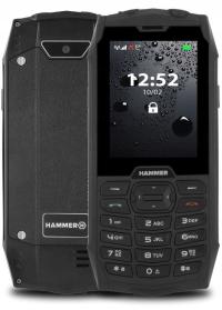 Telefon komórkowy Hammer 4 64 MB / 64 MB czarny
