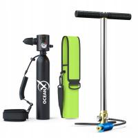 Набор мини-цилиндра для дайвинга 0,5 л с насосом и сумкой для взрослых OceanX