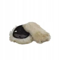 Rękawica do mycia CarPro z wełny merynosów biała