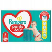 Pampers Pants 3 ( 6kg-11kg), pieluchomajtki, 128 sztuk