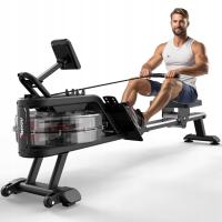 PASYOU Wioślarz Wodny Składany Wioślarz do Domowej Siłowni