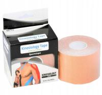 KINESIOTAPING KINESIO PLASTRY TEJPY TAPE TAŚMA 5M 4 ROLKI