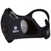 Антизмоговая и противоаллергическая Маска Broyx Grey sport Delta