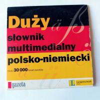 POL. DUŻY słownik multimedialny polsko-niemiecki 100 PC / licencja wieczysta BOX