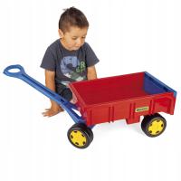 Gigant Duży Wózek Przyczepa WADER Pojazd dla Dzieci 10950 udźwig 60kg