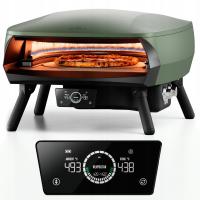 Неаполитанская печь для пиццы 500 ° C газовый Витт Этна вращающийся камень 40,5 см