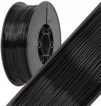 Filament Plastspaw PET-G Black Czarny 1kg 1,75mm plastik do drukarki 3D