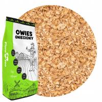 ОВЕС ПОМЯТЫЙ КОРМ МЕЛКОЕ ЗЕРНО ДЛЯ КУР ГОЛУБЕЙ КОЗ ОВЕЦ ЛОШАДЕЙ