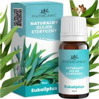 OLEJEK ETERYCZNY 100% NATURALNY EUKALIPTUS PREMIUM PIUORGANIC KOMINEK 10ML