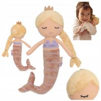 Przytulanka Maskotka Lalka Pluszowa Syrenka Ella Jollein Miękka 31 CM
