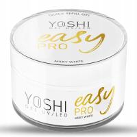 YOSHI Żel Budujący do paznokci EASY PRO Gel UV LED MILKY WHITE 15ml