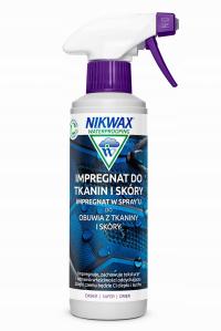 Impregnat do obuwia spray Nikwax Tkanina I skóra 300 ml