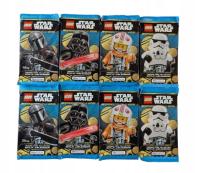 Карты LEGO STAR WARS Series 5 юбилейное издание 8шт новые пакетики