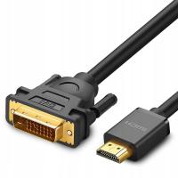 Kabel Ugreen HD106 HDMI - DVI 1 m