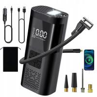 Мини электрический насос с аккумулятором 150PSI 6000mAh автомобильный компрессор