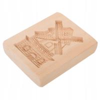 1PC DREWNIANA FORMA DO CIASTEK KREATYWNE DIY NARZĘDZIE DO PIECZENIA HERBATNIKÓW