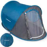 Туристическая палатка для кемпинга Dunlop, самораскрывающаяся, 2 человека
