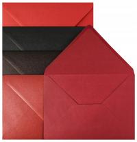 Koperty C5 zestaw czerwonych kopert do kartek na święta walentynki 20 sztuk