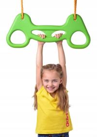 UCHWYT GIMNASTYCZNY NA LINACH DLA DZIECI ZABAWKA DLA DZIECKA DO ĆWICZEŃ