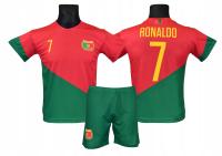 RONALDO PORTUGALIA strój koszulka spodenki rozmiar 146