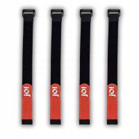 Organizer Kabli Opaski Rzepowe 4szt. POMARAŃCZOWE Klamra JO Wielorazowe