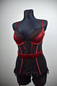 H1* Lovehoney Satin basque set L