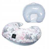 PODUSZKA ROGAL DO KARMIENIA DZIECKA PEONIE GRATIS TORBA