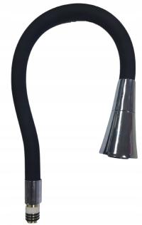 Wylewka Elastyczna do Ferro Zumba 2 Funkcje Mocowanie na Imbus Czarna Chrom