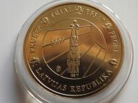 Łotwa 10 eurocent 2003 , Próba SPECIMEN st. UNC