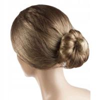 Cienka delikatna siateczka na wałki do włosów Siatka BLOND do upięć koka