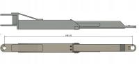Ramiona długie do podnośnika dwukolumnowego uniwersalne 4 tony