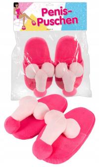 Slippers пенис розовый розовые тапочки с пенисом