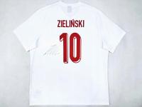Zieliński-Польша-футболка с автографом (pol)