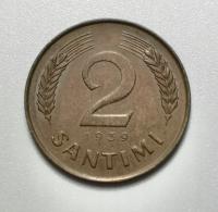 Łotwa 2 Santimi 1939 U259