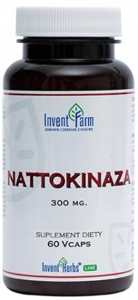 Invent Farm NATTOKINAZA 300mg układ krążenia 60k