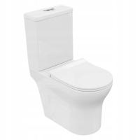 KOMPAKT WC wirowy poziomy LAVITA ECOLET 3.0 z deską wolnoopadająca