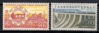 Czechosłowacja 1959 Mi 1137-1138 Czyste **