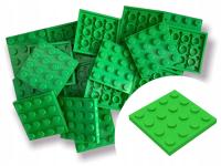 LEGO 3031 PLATE Płytka 4X4 Jasny zielony10 sztuk