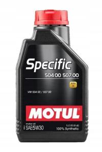 Синтетическое моторное масло Motul Specific 504 00 - 507 00 1 l 5W-30