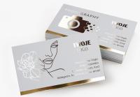 WIZYTÓWKI FIRMOWE ZŁOTE SREBRNE TERMINARZ KARTA STAŁEGO KLIENTA 1000szt