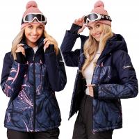 ЗИМНЯЯ ЛЫЖНАЯ КУРТКА ДЛЯ КАТАНИЯ НА ЛЫЖАХ, ТЕПЛАЯ ЖЕНСКАЯ КУРТКА 3 ЦВЕТА