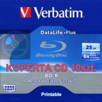 Verbatim BD-R 25GB x6 HTL Printable DataLifePlus 10szt. koperta CD