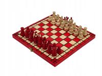 Красные Королевские деревянные шахматы 31X31 в вставке производитель