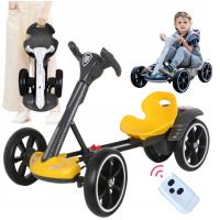 Электрический Go Kart Rider авто на батарейках для детей пульт дистанционного управления