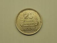 744/ 20 FRANCS 1949 ALGIERIA