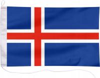 Flaga Islandii bandera jachtowa Islandia 45x30cm