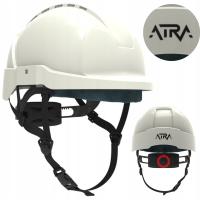 Защитный шлем строительный шлем для работы по охране труда легкий белый EN 397 Protekt Atra