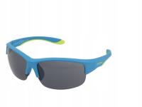 Okulary Sportowe Dziecięce Alpina Flexxy Youth HR Blue Matt Lime S3