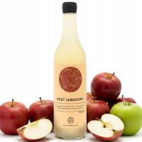 Ocet Jabłkowy NATURALNY Żywy NIEPASTERYZOWANY Mętny RACJONALNI 0,5 l 500 ml